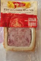 Mängden socker i Pâté en croûte alsacien
