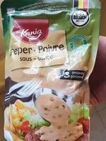 Mängden socker i Peper-Poivre Sauce