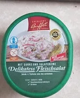 Mängden socker i Delikatess-Fleischsalat