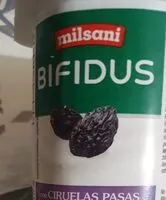 Mängden socker i Bifidus ciruelas