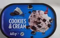 Mängden socker i Helado Cookie & Cream