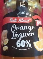 Mängden socker i Fruchtaufstrich Orange-Ingwer