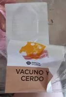 Mängden socker i Hamburguesa vacuno y cerdo