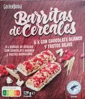 Mängden socker i Barritas de cereales