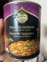 Mängden socker i Sopa de verduras con carne de vacuno
