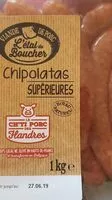 Mängden socker i Chipolatas superieur