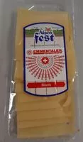 Mängden socker i Emmentaler
