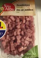 Mängden socker i Dés de jambon