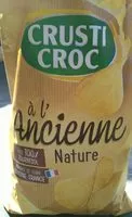 Mängden socker i Chips à l'ancienne