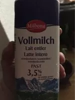 Mängden socker i Vollmilch 3,5%, 3,5%