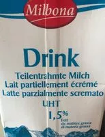 Mängden socker i Milbona Milch Drink