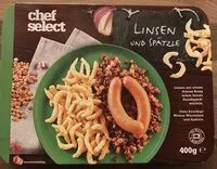 Mängden socker i Linsen mit Spätzle