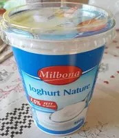 Mängden socker i Milbona Joghurt Nature