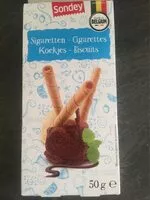 Mängden socker i Biscuit cigarettes