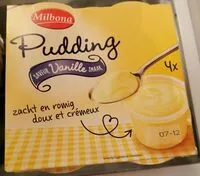 Mängden socker i Pudding vanille