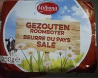 Mängden socker i Beurre du pays salé