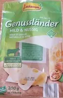 Mängden socker i Genussländer