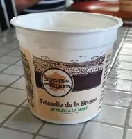 Mängden socker i Faisselle de Bresse moulée à la main