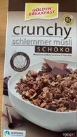 Mängden socker i Crunchy schoko