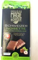 Mängden socker i Chocolat Schweizer noisette
