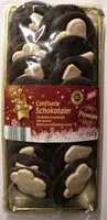 Mängden socker i Confiserie Schokotaler Zartbitterschokolade