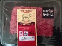 Mängden socker i British beef mince