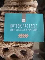 Mängden socker i Butter pretzels