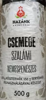 Mängden socker i Csemege szalámi, nemespenészes