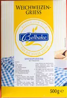 Mängden socker i Griess Weichweizen