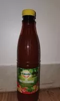 Mängden socker i Jus multifruits à base de jus de fruits concentré