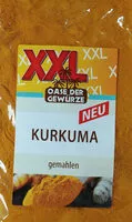 Mängden socker i Kurkuma gemahlen