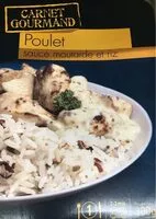 Mängden socker i Poulet sauce moutarde et riz