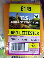 Mängden socker i Red Leicester