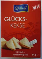 Mängden socker i Glückskekse
