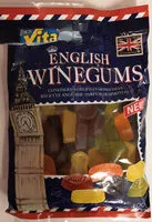 Mängden socker i English Winegums