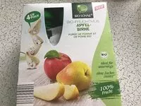 Mängden socker i Apfel-Birne