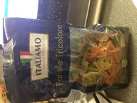 Mängden socker i Farfalle Tricolore