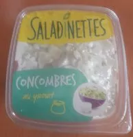 Mängden socker i Concombres sauce au yaourt