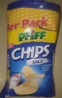 Mängden socker i Chips Salz