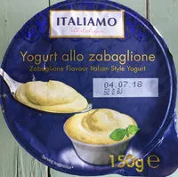 Mängden socker i Yogurt allo zabaione