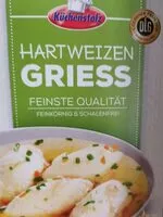 Mängden socker i Hartweizen griess