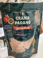 Mängden socker i Parmesan gerieben