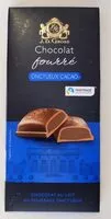 Mängden socker i Chocolat fourré onctueux cacao