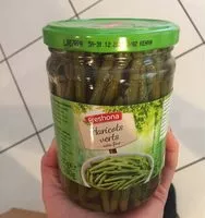 Mängden socker i Haricots verts extra fins