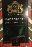 Mängden socker i Madagaskar Edelschokolade 70%