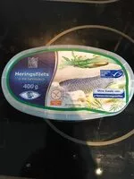 Mängden socker i Heringsfilets in Dill-Sahnesauce