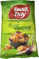 Mängden socker i Chips de verduras