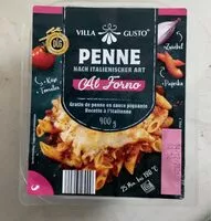 Mängden socker i Penne