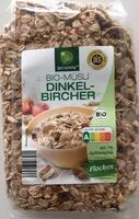 Mängden socker i Bio-Müsli DINKEL-BIRCHER