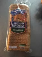 Mängden socker i American Sandwich, Vollkorn